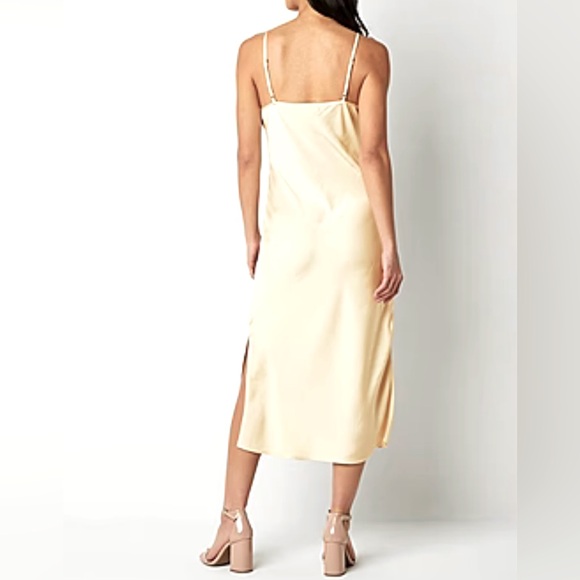 Ryegrass MidiSlip Dress Cream Size Small NWT - Picture 3 of 4